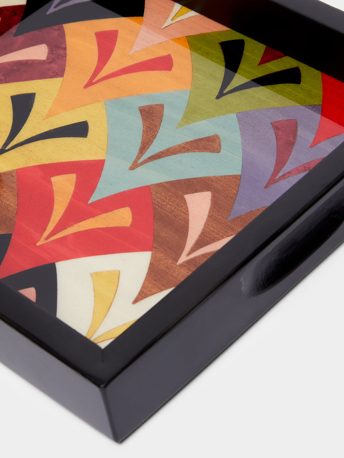 Biagio Barile - Asso Wood Inlay Tray -  - ABASK