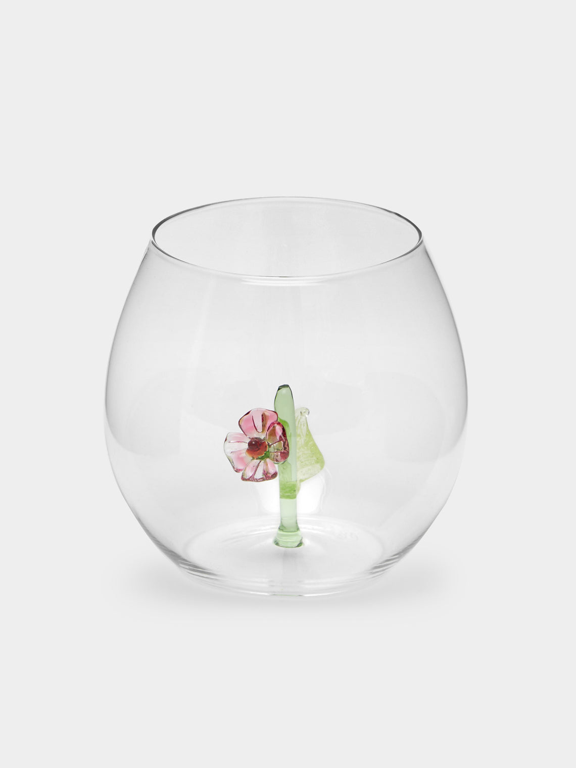 Casarialto - Flower Power Hand-Blown Murano Glass Tumblers (Set of 6) -  - ABASK