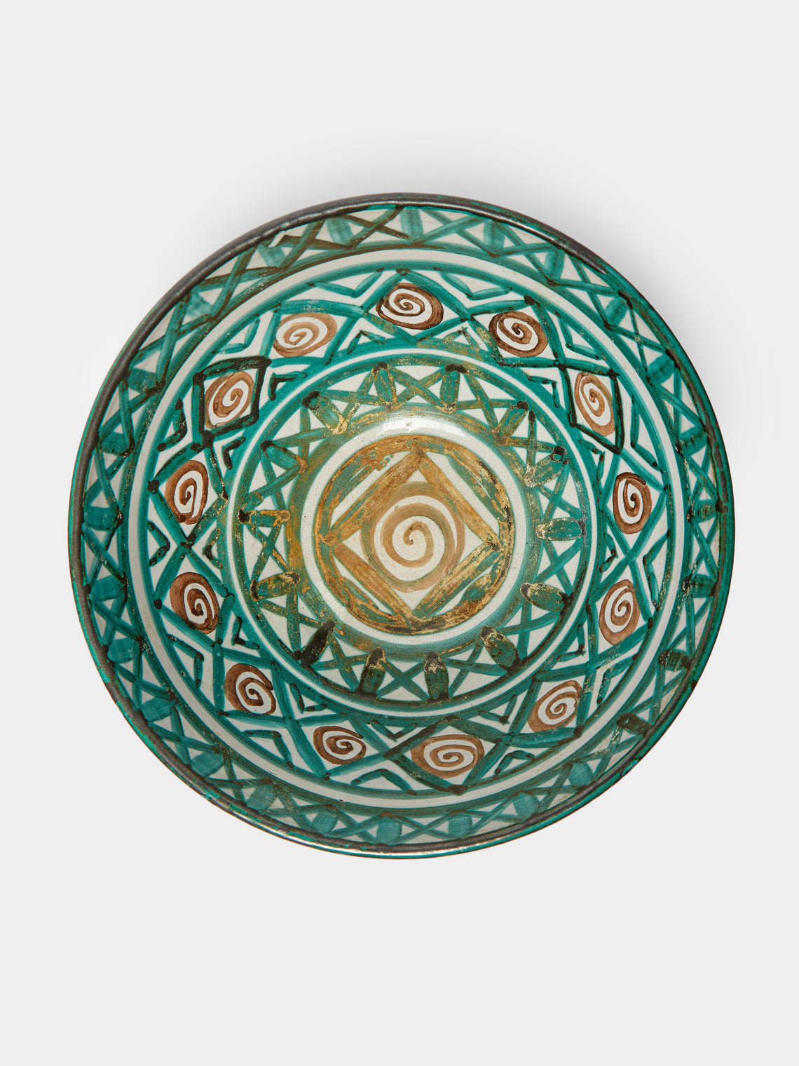 Antique and Vintage - 1950s Robert Picault Ceramic Salad Bowl -  - ABASK