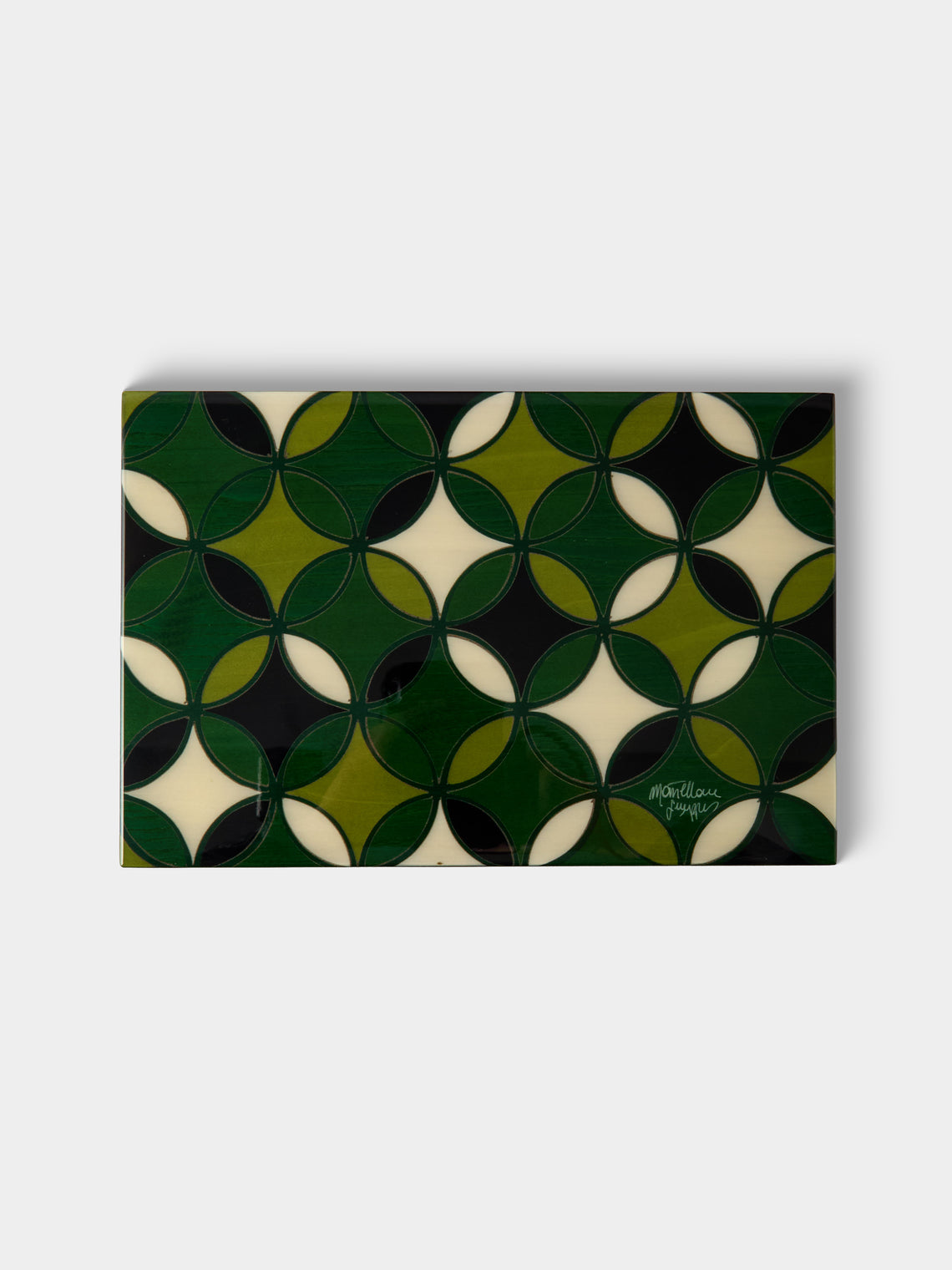 Mastellone Giuseppe - Wood Inlay Jewelry Box - Green - ABASK