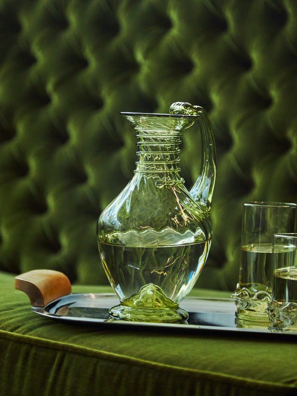 Bollenglass - Hand-Blown Glass Jug -  - ABASK