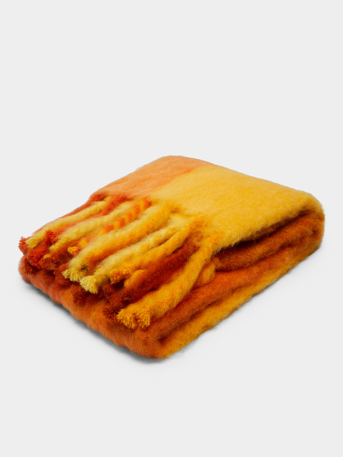 Lena Rewell - Valmu Handwoven Mohair Blanket (71in/1.8m) -  - ABASK