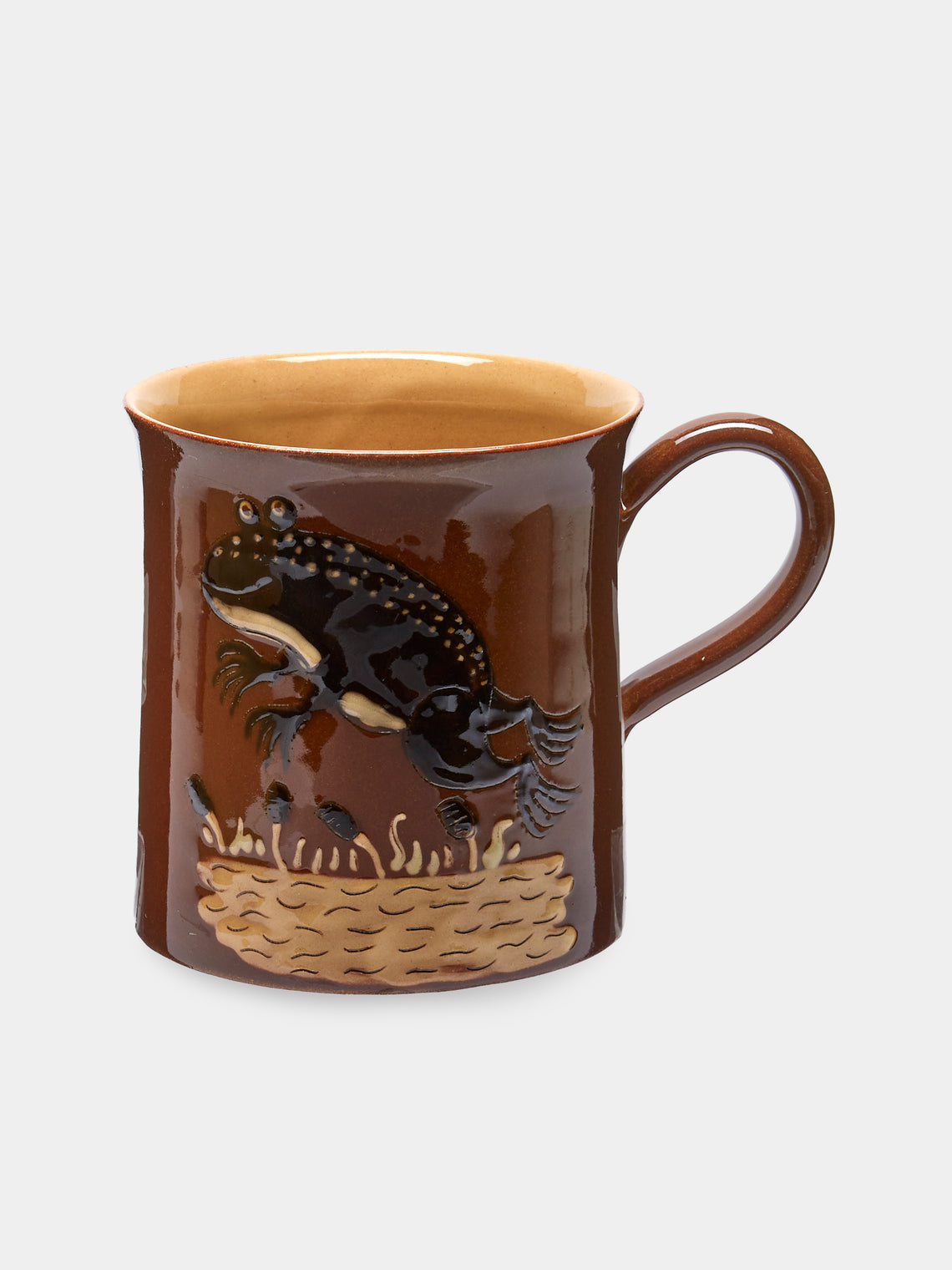 Poterie d’Évires - Animals Hand-Painted Ceramic Mugs (Set of 6) - Multiple - ABASK