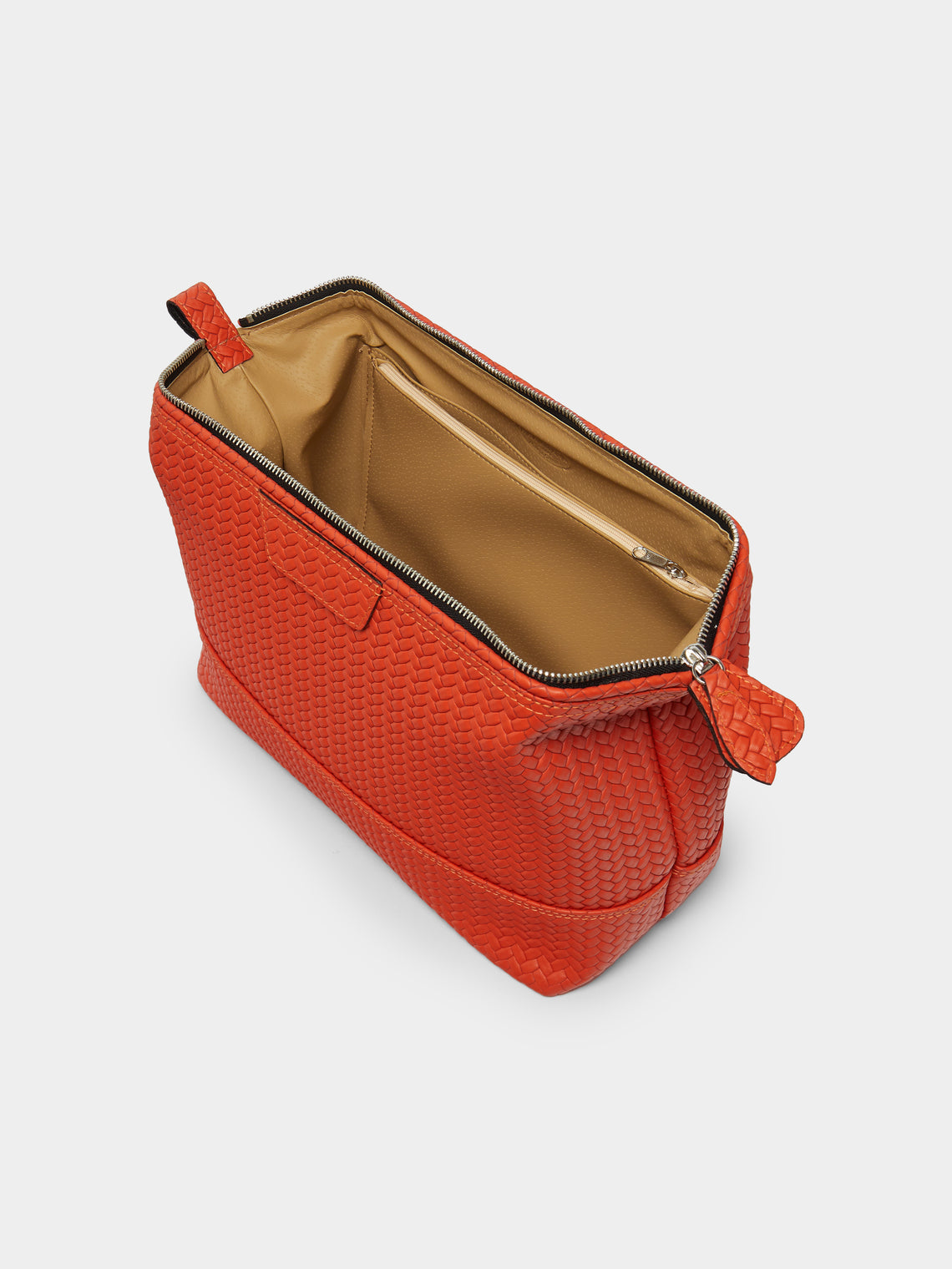 F. Hammann - Leather Large Wash Bag -  - ABASK