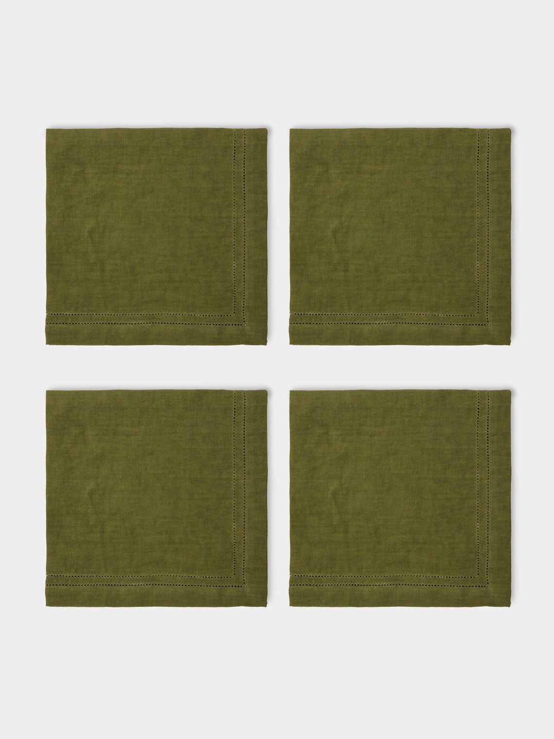 The House of Lyria - Strix Linen Napkins (Set of 4) -  - ABASK