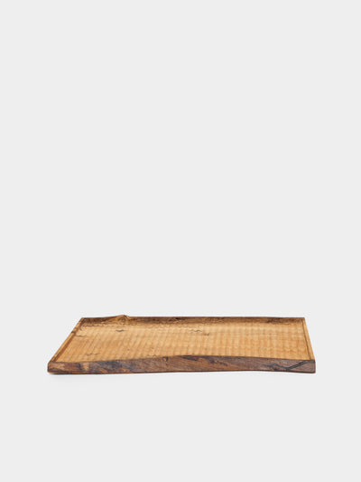 Thursday Furniture - Hand-Carved Persimmon Platter - Natural - ABASK - 