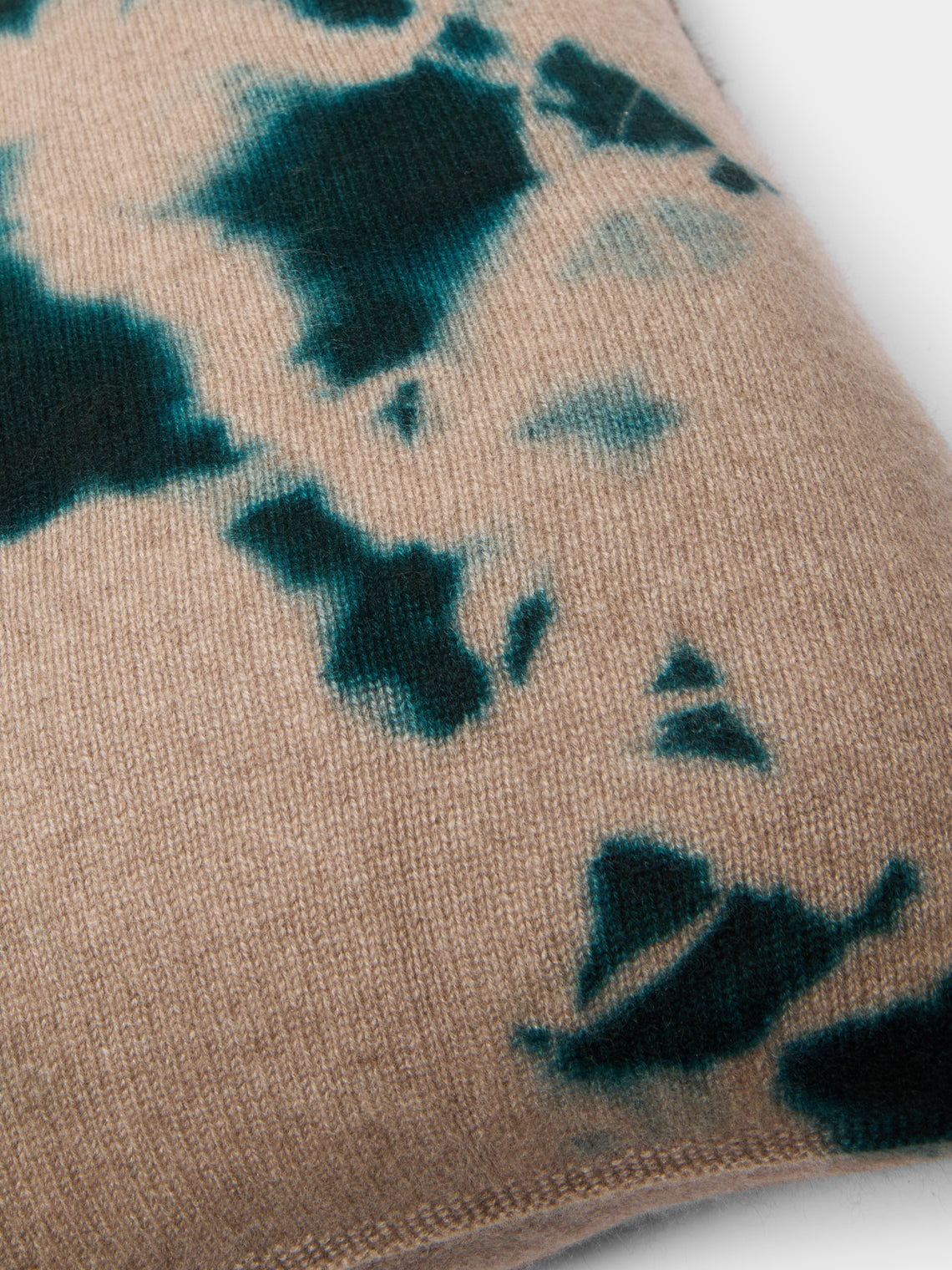 Suzusan - Shibori Cashmere Cushion -  - ABASK