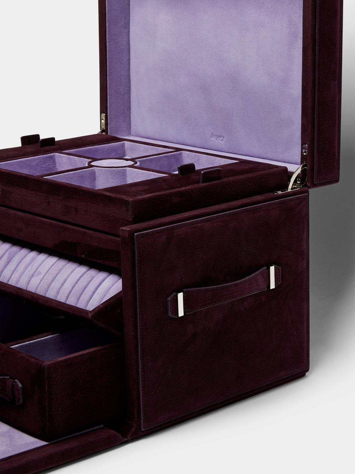 Asprey - Leather Large Jewellery Box -  - ABASK