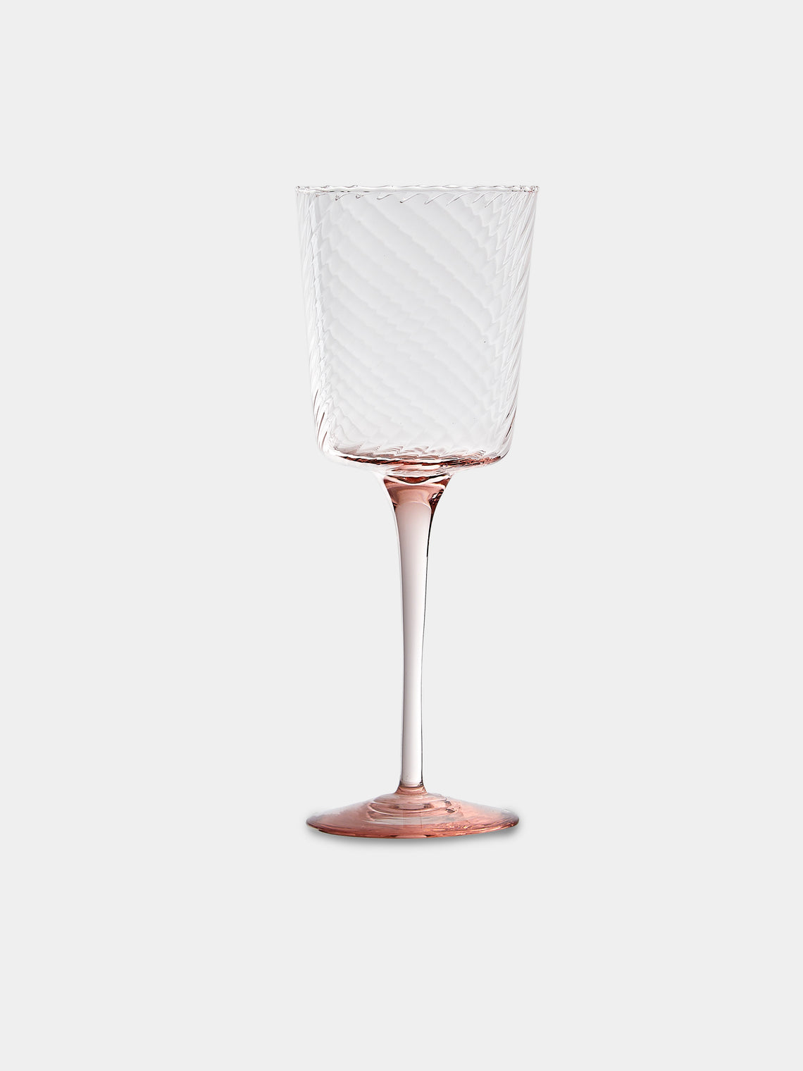 Mun Deluxe Brand Venezia - Torsé Hand-Blown Glass Wine Glasses (Set of 6) - Multiple - ABASK