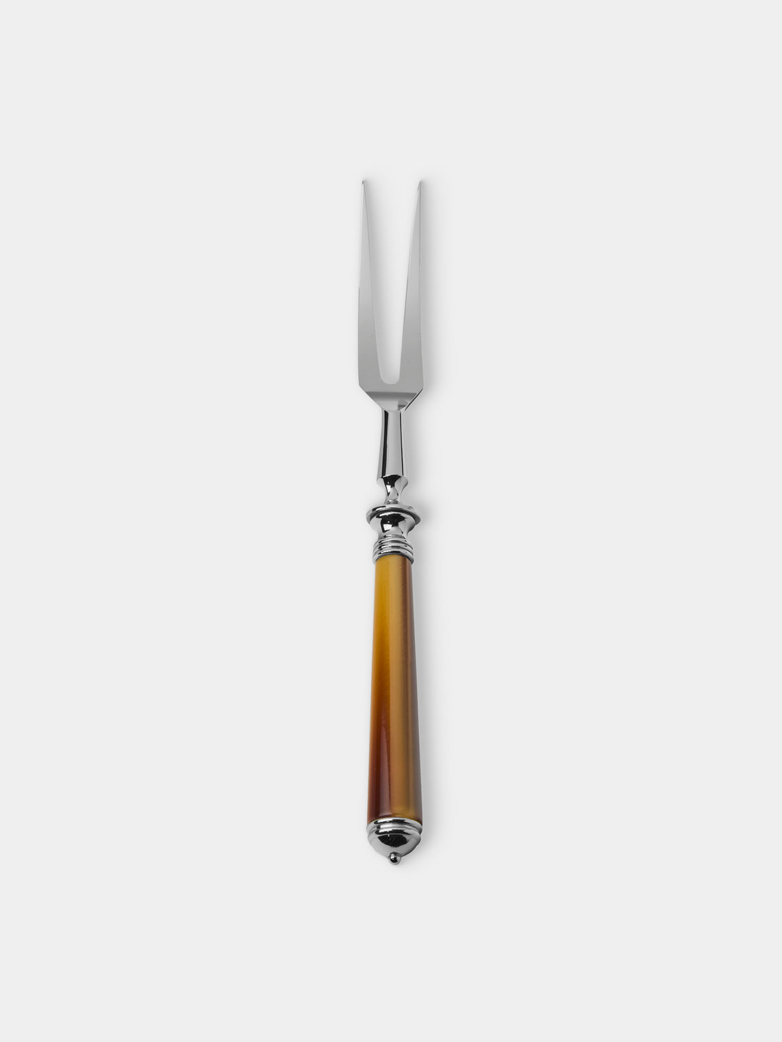 Alain Saint-Joanis - Marbella Dark Horn Resin Carving Utensils (Set of 2 Pieces) - Brown - ABASK