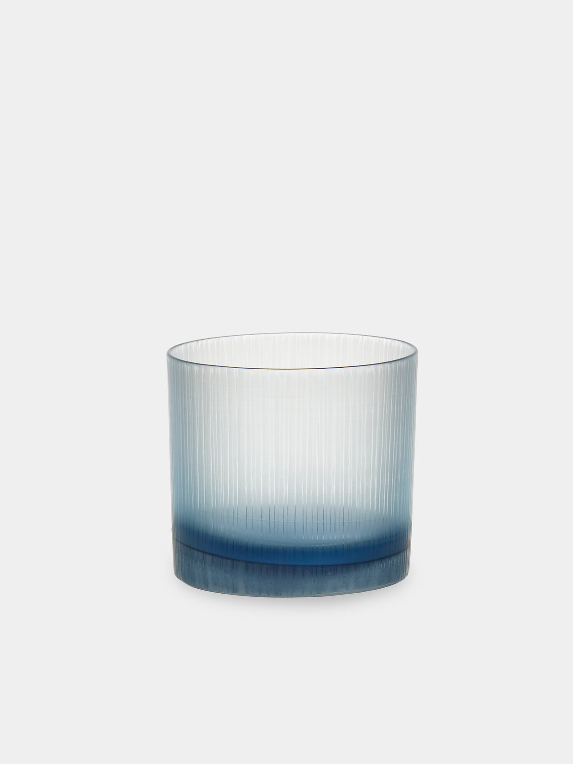 Takeyoshi Mitsui - Silence Hand-Blown Shot Glasses (Set of 4) - Blue - ABASK