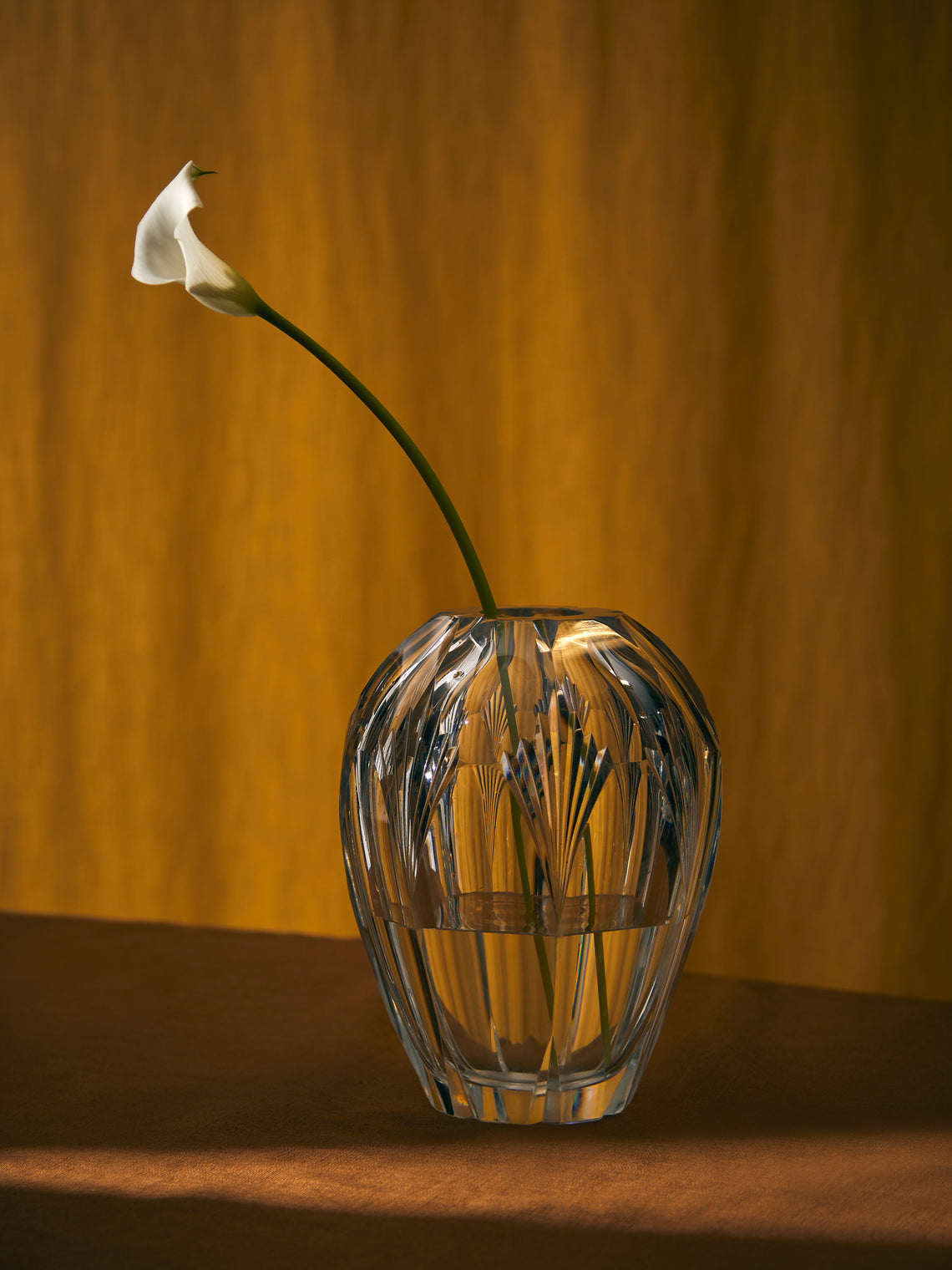 Antique and Vintage - 1930s Daum Cut Crystal Vase -  - ABASK
