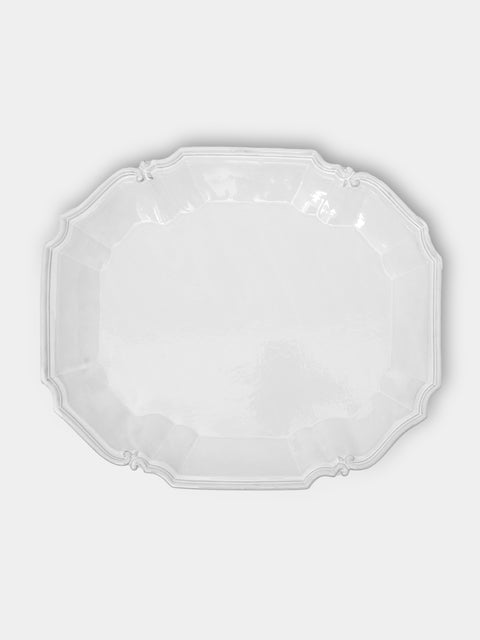 Astier de Villatte - Hand-Glazed Ceramic Large Platter - White - ABASK - 