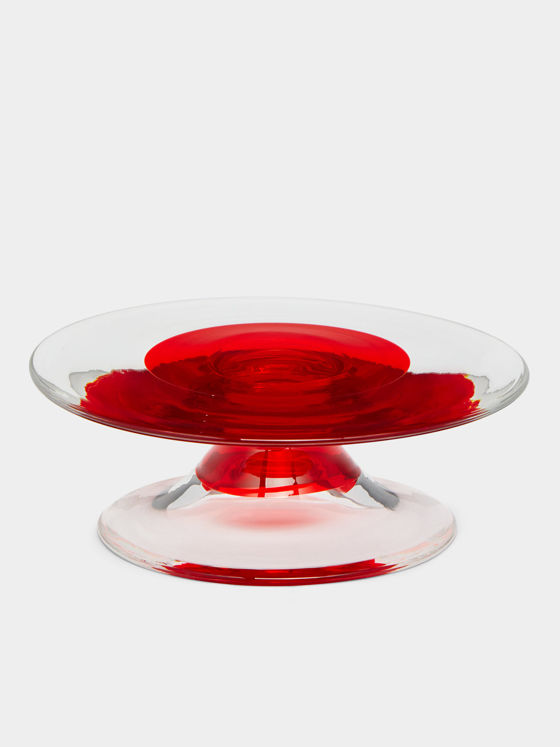 Carlo Moretti - Madeleine Hand-Blown Murano Glass Cake Stand -  - ABASK - 