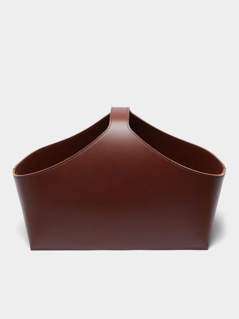Rabitti 1969 - Arco Leather Basket - Brown - ABASK - 
