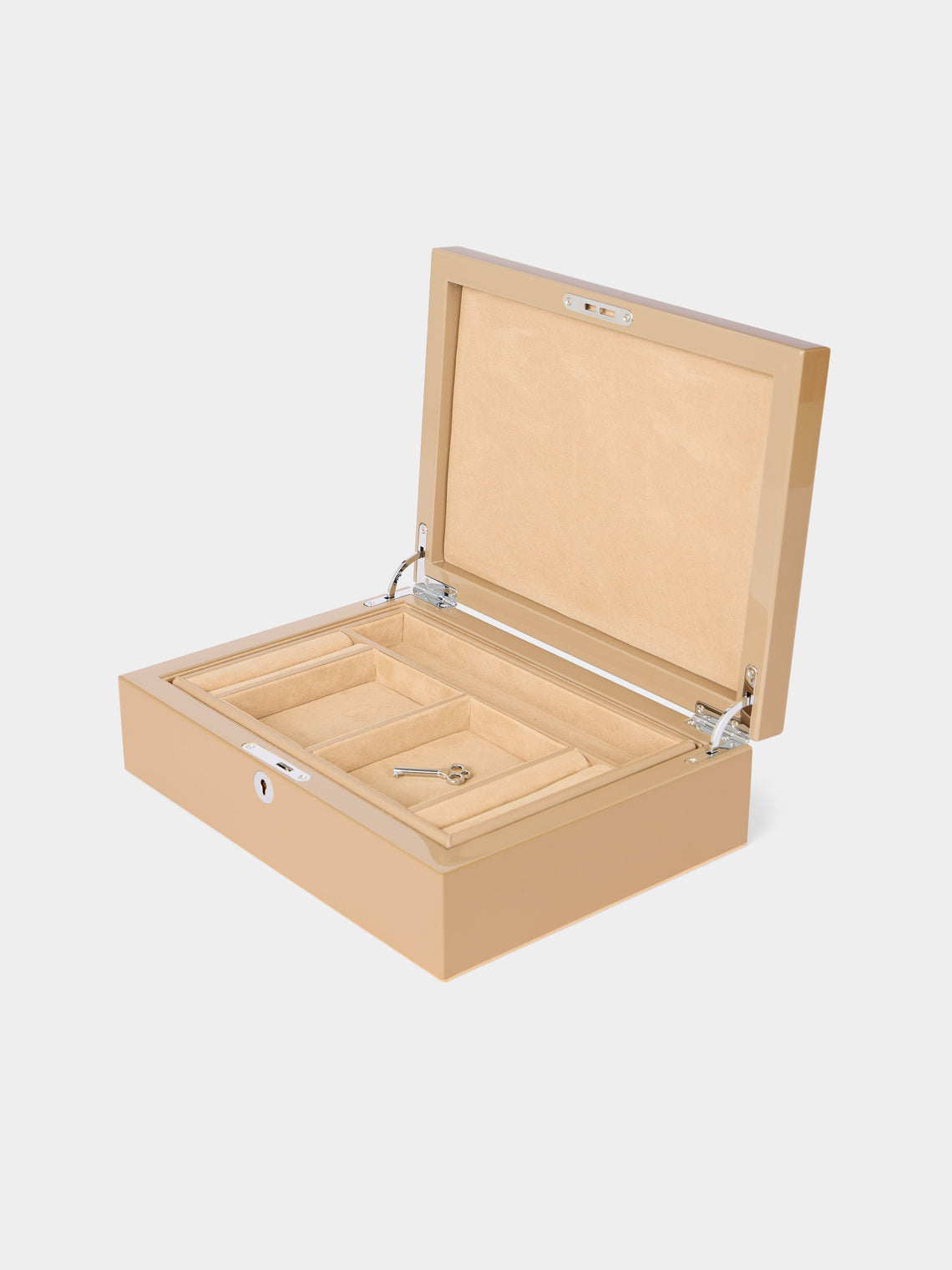 Riviere - Rieti Leather and Wood Jewellery Box -  - ABASK