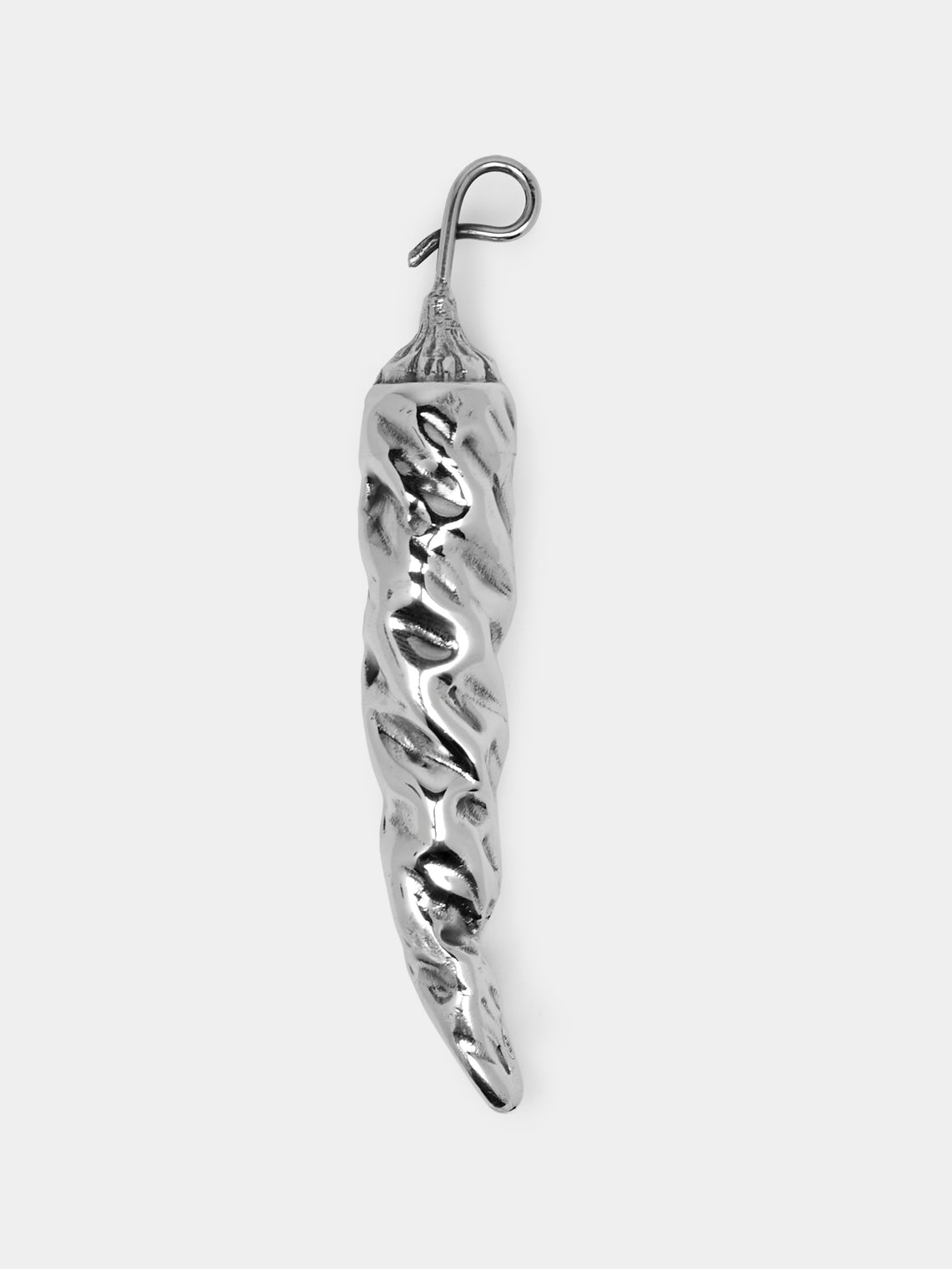 Antique and Vintage - 1970s Buccellati Solid Silver Chilli - Silver - ABASK - 