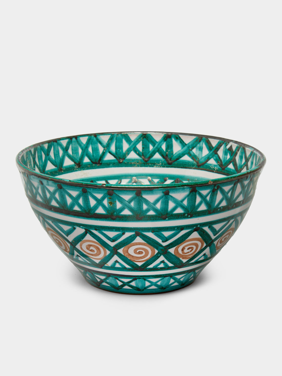 Antique and Vintage - 1950s Robert Picault Ceramic Salad Bowl -  - ABASK - 