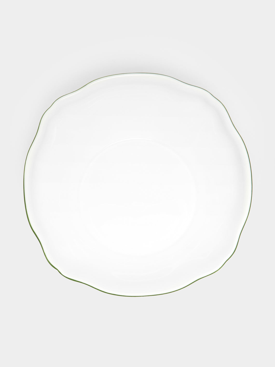 Raynaud - Touraine Hand-Painted Porcelain Salad Bowl -  - ABASK