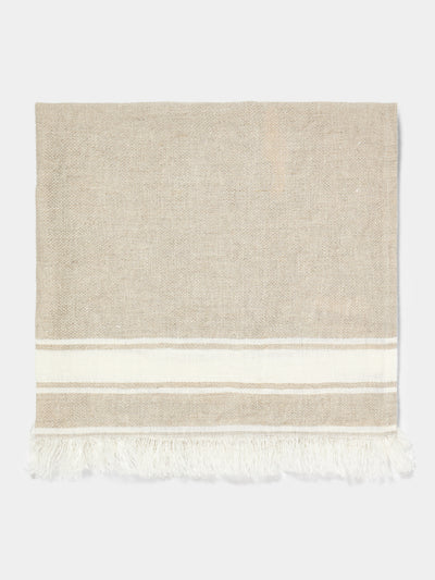 Libeco - The Belgian Linen Guest Towel (Set of 6) - Beige - ABASK -  - 