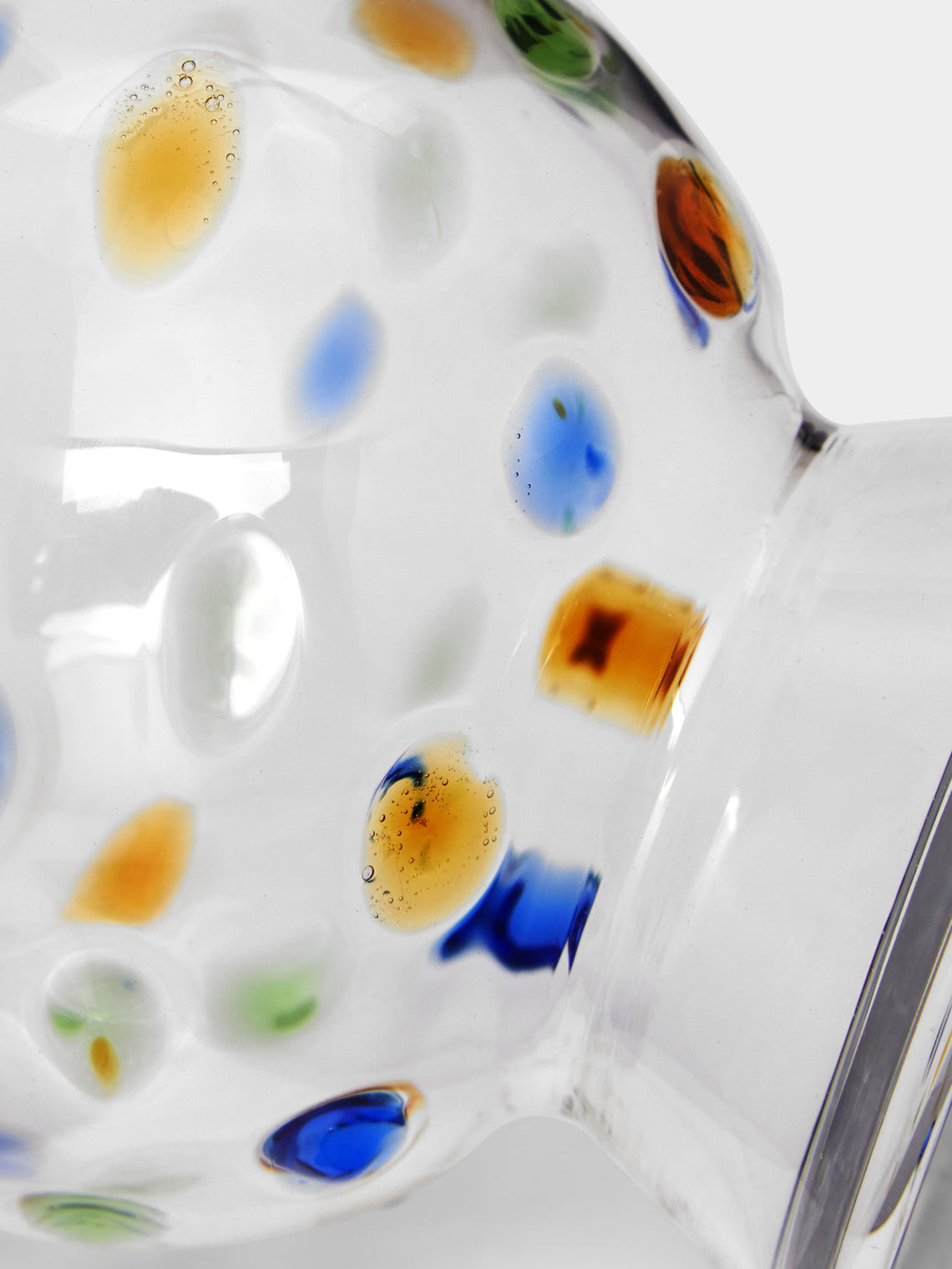 Anut - Dotty Hand-Blown Glass Bud Vase -  - ABASK