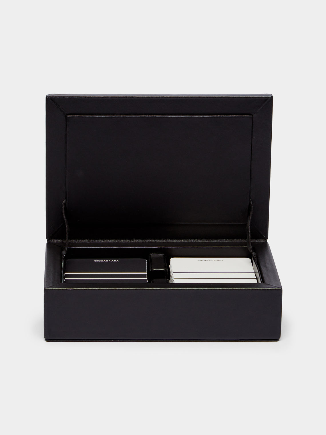 Riviere - Eva Woven Leather Playing Cards Holder -  - ABASK