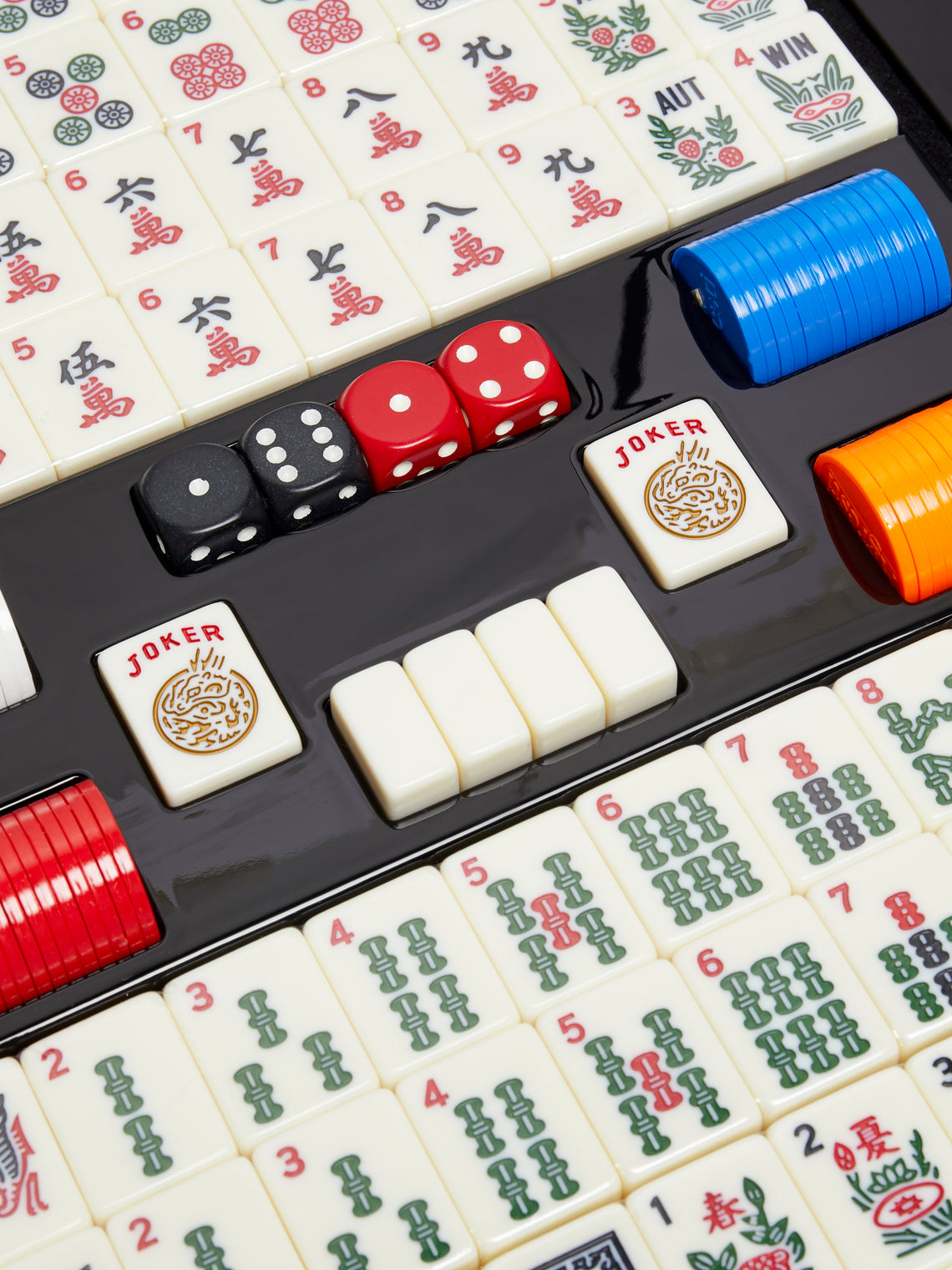 Agresti - Ebony Mahjong Set -  - ABASK