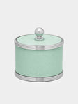 Giobagnara - Amalfi Leather Large Box - Light green - ABASK - 