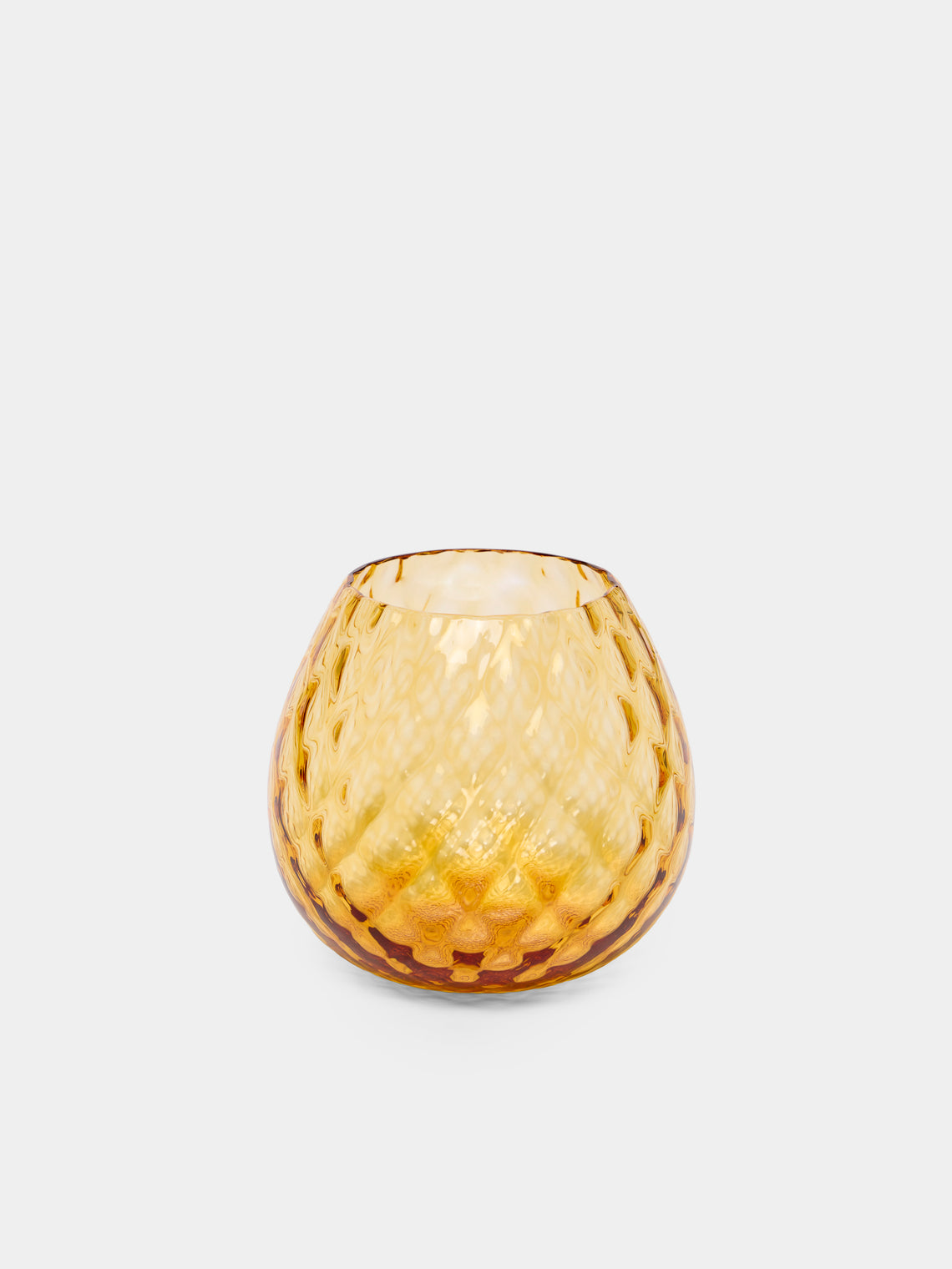 NasonMoretti - Macrame Tealight Holders (Set of 4) - Yellow - ABASK