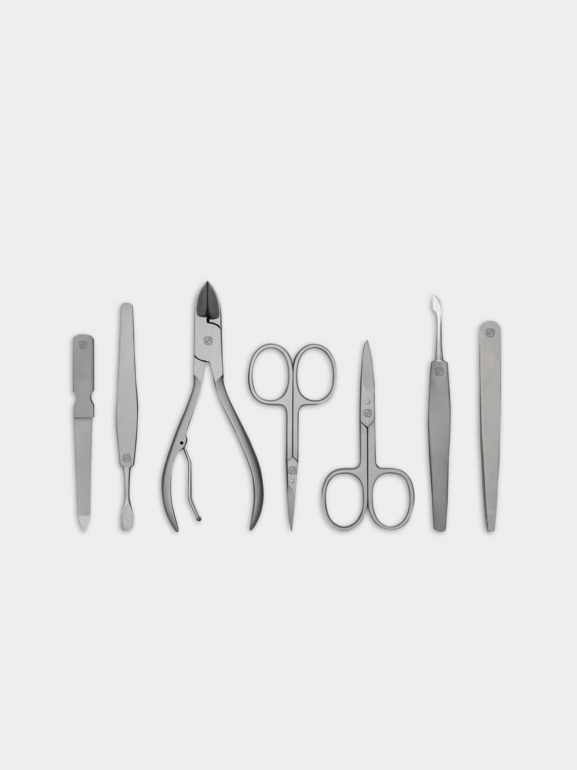 Giobagnara - Firenze Leather Manicure Set - Taupe - ABASK