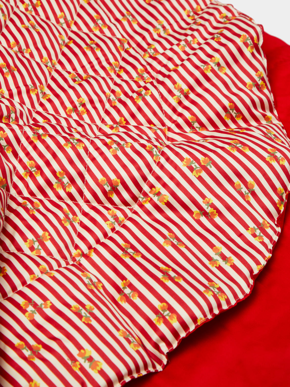 Loretta Caponi - Floral Cotton Eiderdown Quilt -  - ABASK