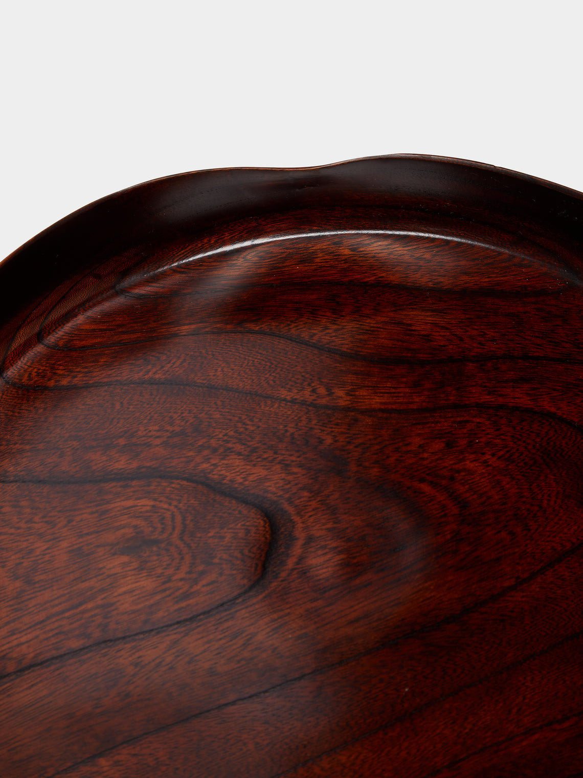 Suk Keun Kang - Hamji Ottchil Wood Low Bowl -  - ABASK
