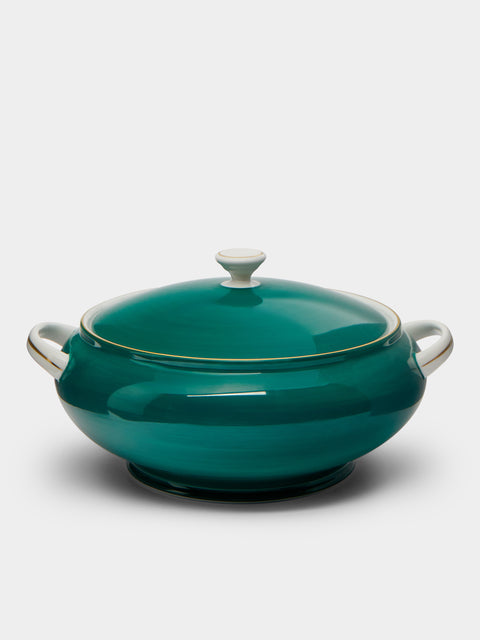 Robert Haviland & C. Parlon - Coco Hand-Painted Porcelain Soup Tureen -  - ABASK - 