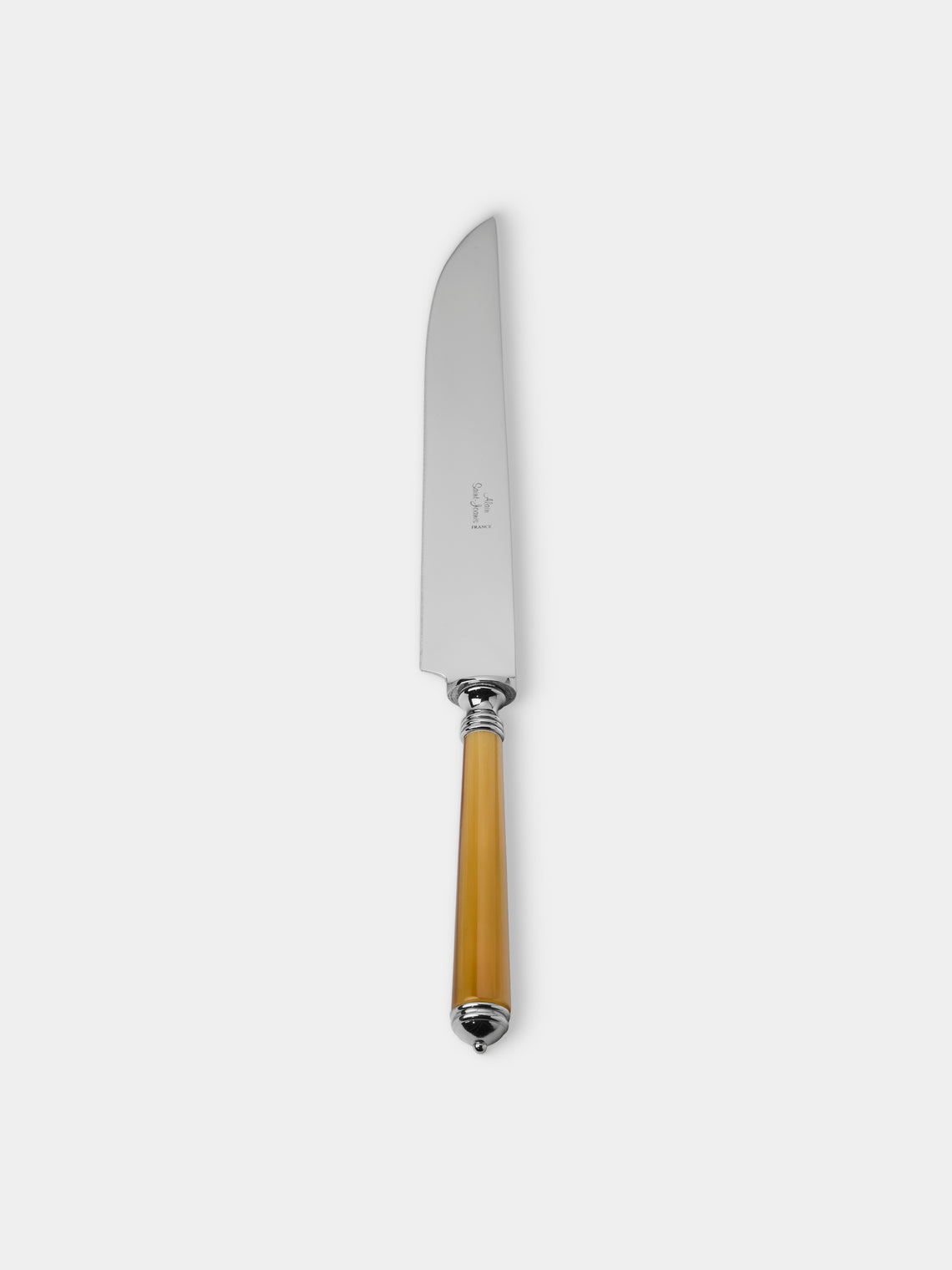 Alain Saint-Joanis - Marbella Dark Horn Resin Carving Utensils (Set of 2 Pieces) - Brown - ABASK