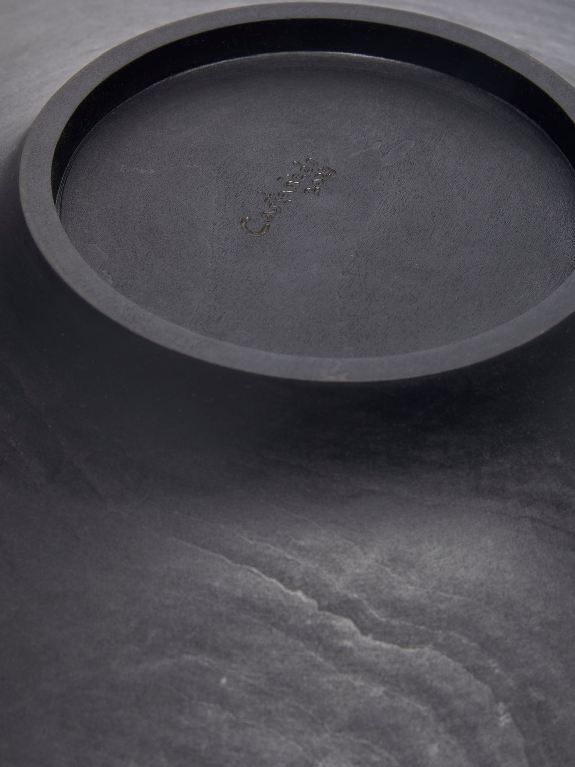 Abigail Castaneda - Lacuna 3 Graphite Maple Wood Bowl - Black - ABASK