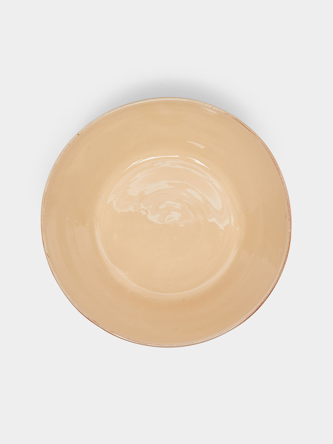 Poterie d’Évires - Flowers Hand-Painted Ceramic Handled Serving Bowl -  - ABASK