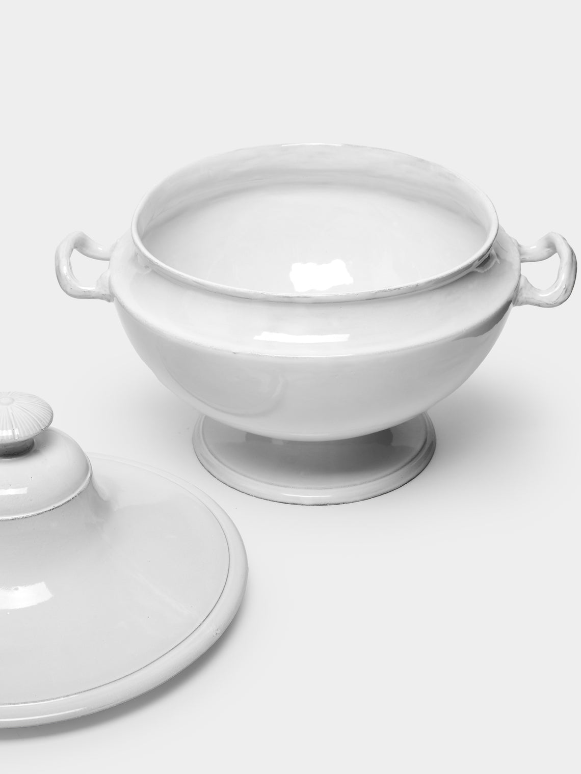 Astier de Villatte - Colbert Hand-Glazed Ceramic Large Tureen -  - ABASK