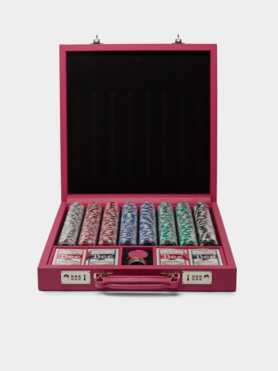Geoffrey Parker - Leather Poker Set -  - ABASK - 