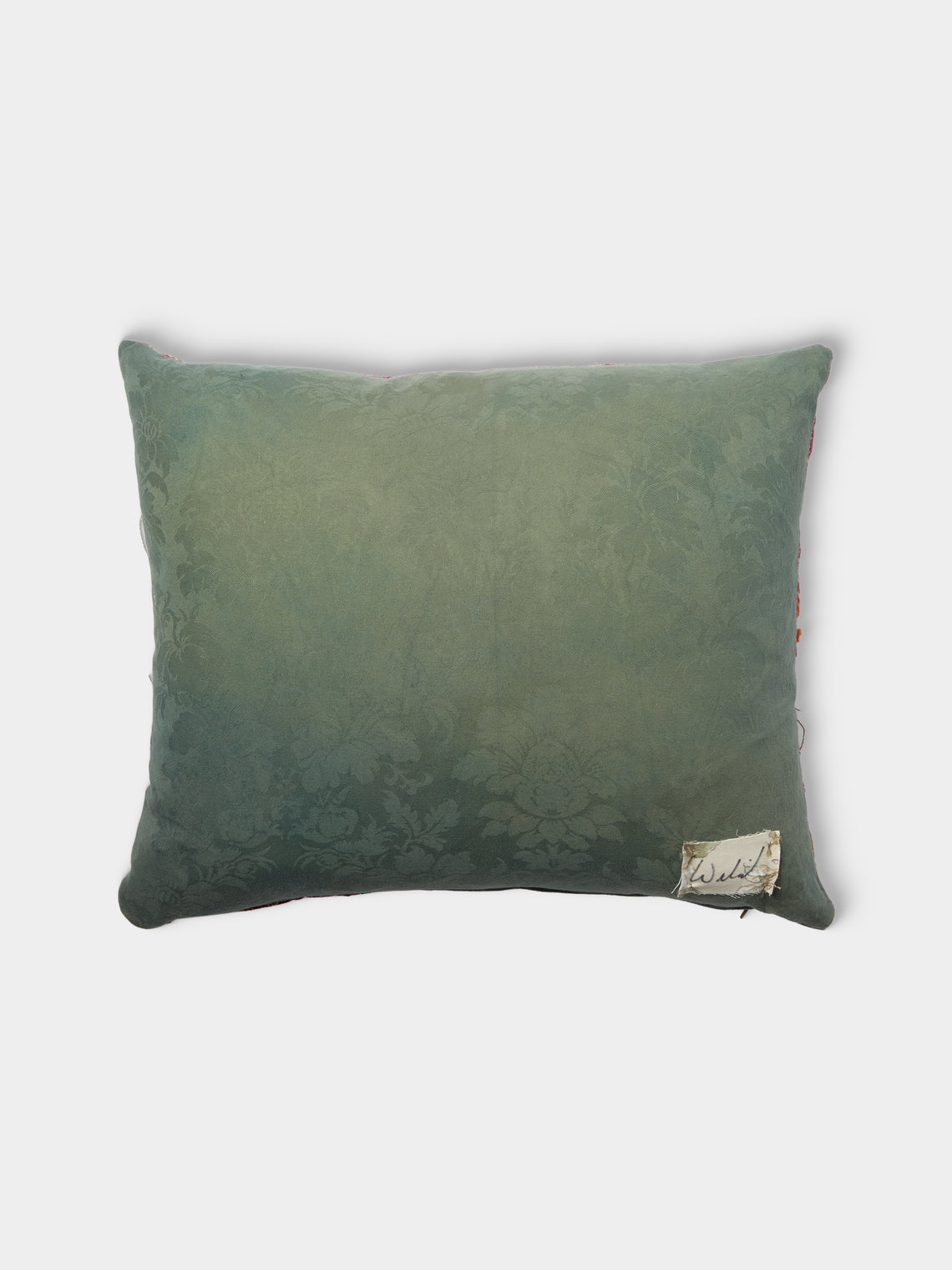 By Walid - 17th-Century Tapestry Damask Cushion (19.5in/50cm) - Multiple - ABASK