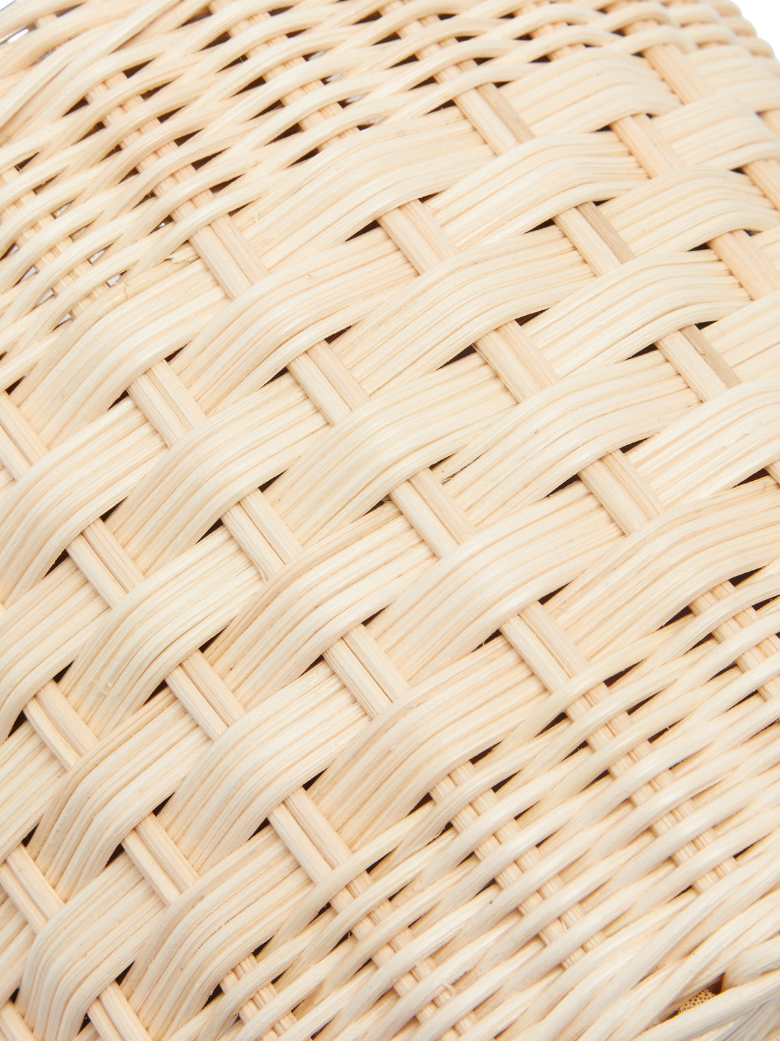 Mila Maurizi - Iris Handwoven Wicker and Steel Ice Bucket -  - ABASK