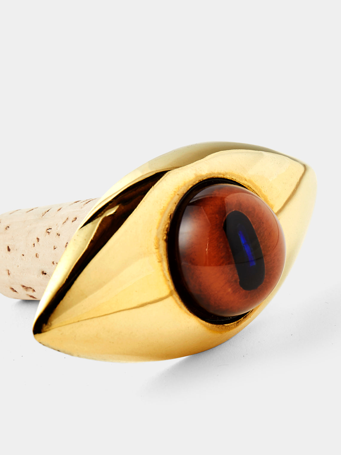 Carl Auböck - Eye Brass Bottle Stopper - Gold - ABASK