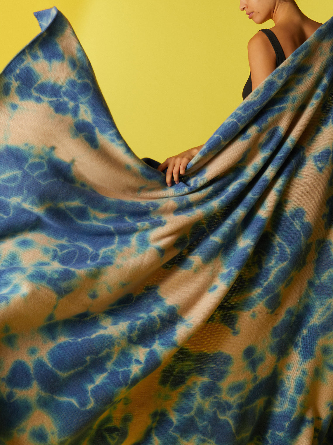 The Elder Statesman - Hot-Dye Cashmere Blanket -  - ABASK