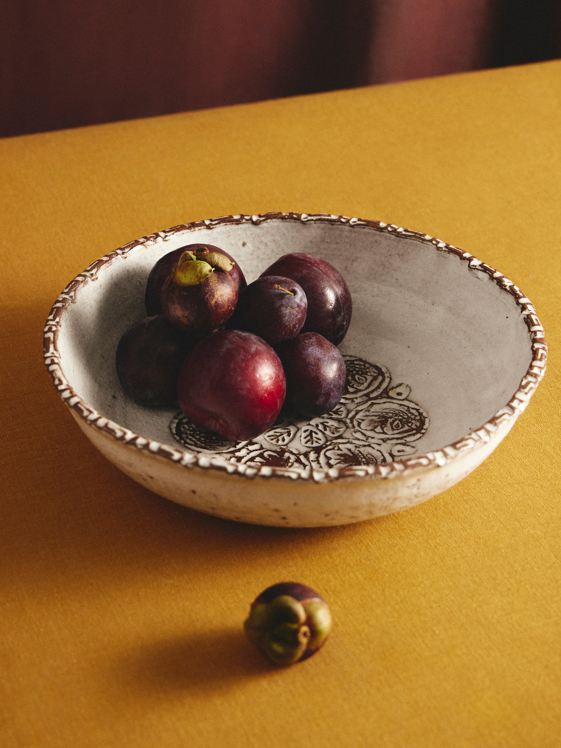 Antique and Vintage - 1950s Albert Thiry Ceramic Salad Bowl -  - ABASK