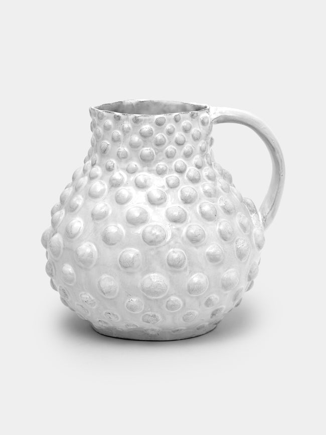 Astier de Villatte - Hand-Glazed Ceramic Large Pitcher - White - ABASK - 