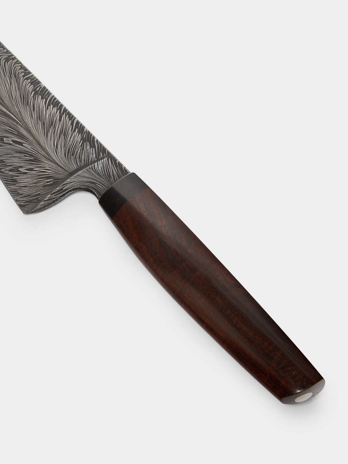 Bodman Blades - Hand-Forged Curly Myrtle and Damascus Steel Chef's Knife -  - ABASK