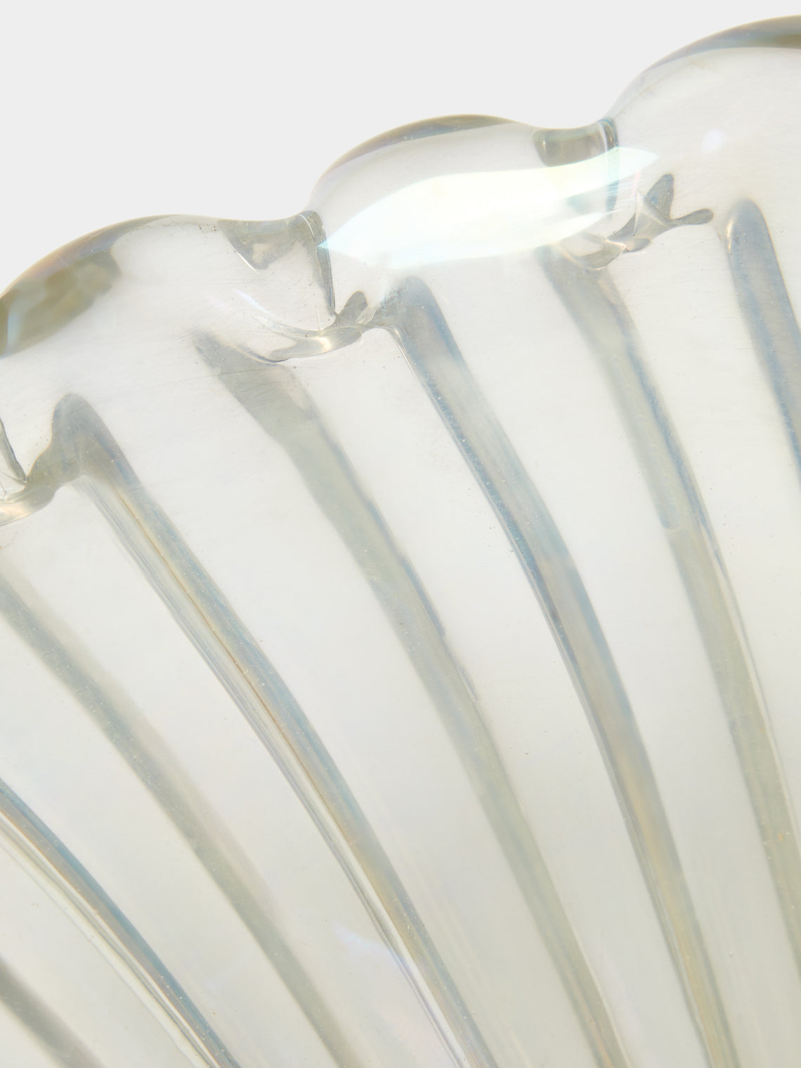Antique and Vintage - 1940s Ercole Barovier Shell Glass Vase -  - ABASK