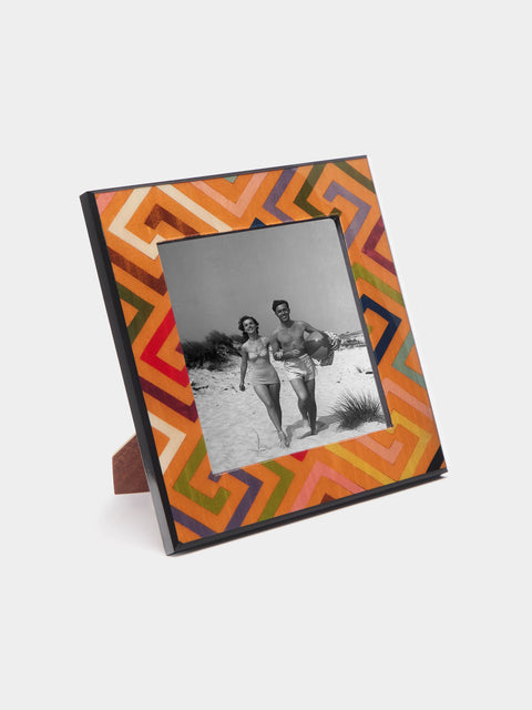 Biagio Barile - Labyrinth Wood Inlay Photo Frame -  - ABASK - 