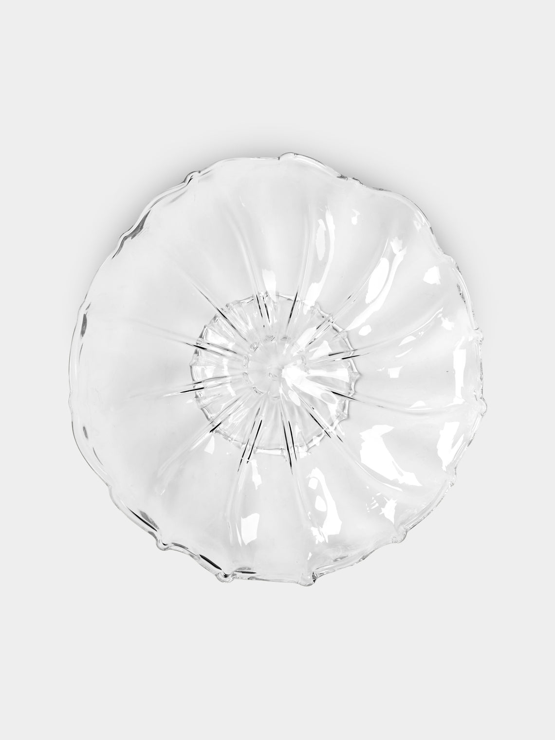 Alexander Kirkeby - Hand-Blown Crystal Large Fruit Bowl - ABASK