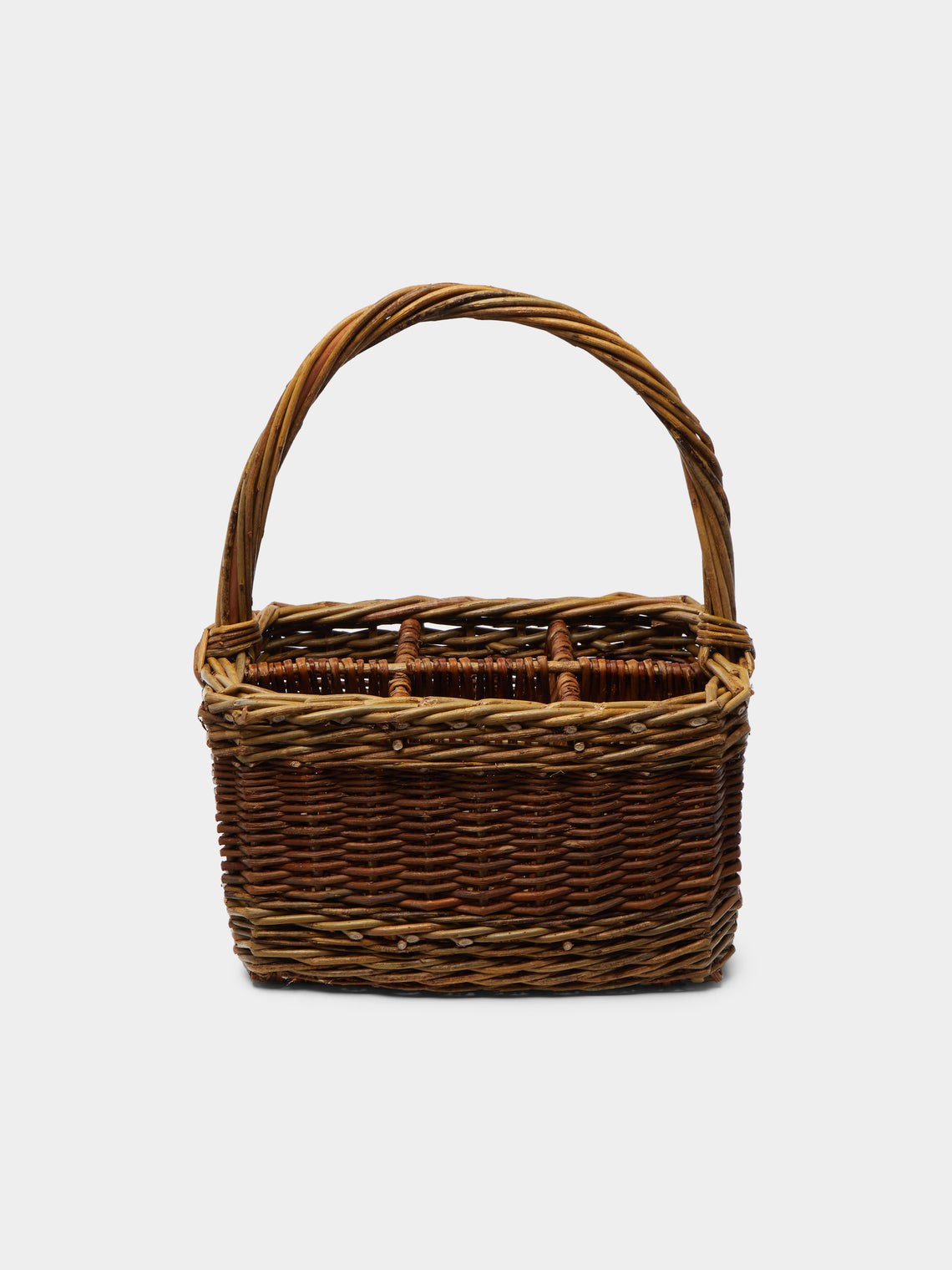 Sussex Willow Baskets - Handwoven Willow Cutlery Basket -  - ABASK