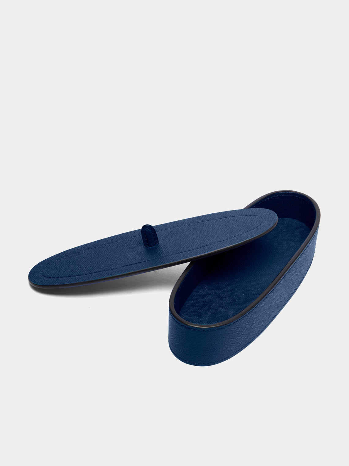 Giobagnara - Harris Leather Oval Pen Holder -  - ABASK